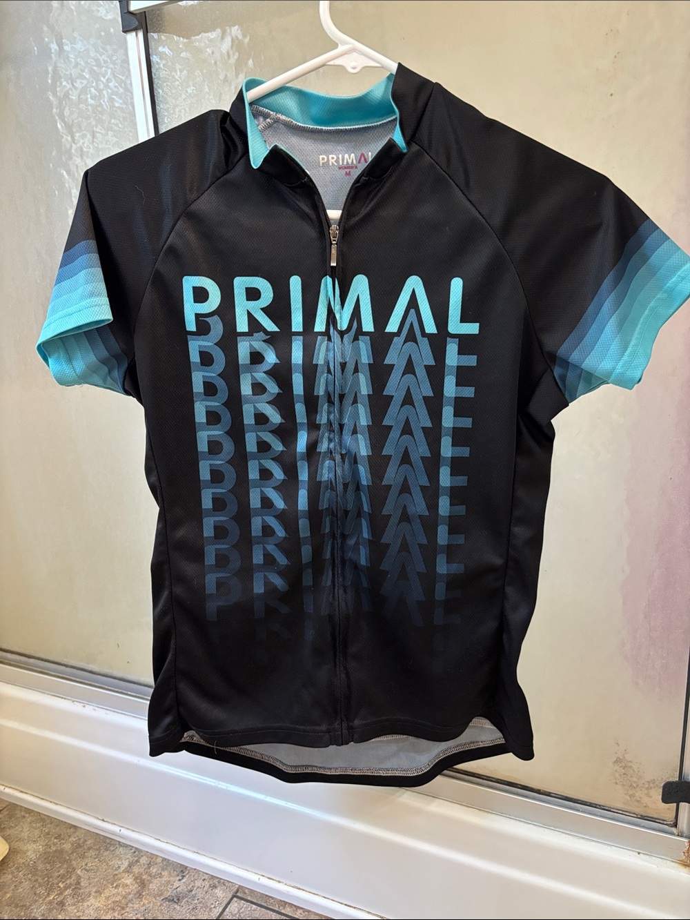 Primal Women’s Black & Teal Cycling Jersey